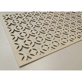 rétegelt lemez perforált falap