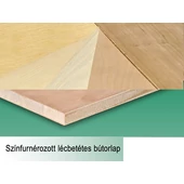 tömörfa falap lécbetétes