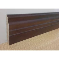 Szegélyléc lazúrozott 15x85x1830 mm 4. sz. sötét diófa szín HT szőnyegszegélyléc