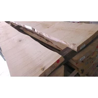 Juharfa fűrészáru 50x330-350x2500 mm szárított szélezetlen juharfa