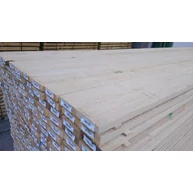 Fenyő fűrészáru szárított deszka 25x100x3000 mm 1. oszt szélezett lucfenyő (piros szín) HO