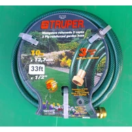 Locsolótömlő 1/2"  10 m réz 3/4" csatlakozóval szerelt MAN 10x 1/2 R TRUPER