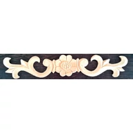 Faragott fa dísz MLD D 463- 2 ( 255 mm ) hársfa ajtódísz