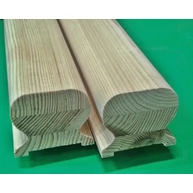 Lépcsőkorlát kapaszkodó omega  borovi 60x60x 900 mm erdeifenyő