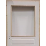 Üvegezőléc keret szögletes M3 fenyőfa 600x883 mm