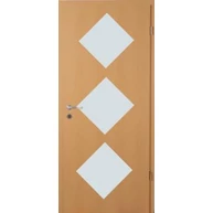 Beltéri ajtó dekorfóliás Bükk szín 90x210x12 cm jobbos üv D savmart XX MAS 430 szépséghibás