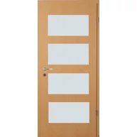 Beltéri ajtó dekorfóliás  Bükk szín KÉTSZÁRNYÚ 180x210x33 cm ÜV balos MAS335 útólag szerelhető tok