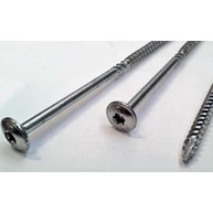 Csavar szerkezet építő csavar 6x120 mm  TKS T30 torx önfűrós tányérfejű facsavar Reisser