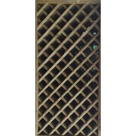 Apácarács kültéri térelválasztó  900x1800 mm 1,62 m2 fenyőfa telített SANDRA GW