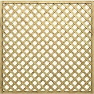 Apácarács kültéri térelválasztó 1800x1800 mm 3,24 m2 fenyőfa telített SANDRA GW