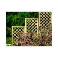 Apácarács kültéri térelválasztó  600x1800 mm 1,08 m2 fenyőfa telített SANDRA GW