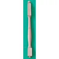 Lépcsőkorlát oszlop bükkfa H kezdő 65x65x980 mm (B3)