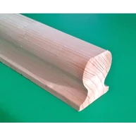 Lépcsőkorlát kapaszkodó omega  fenyő HT 60x50x 950 mm korlát fa