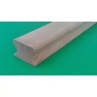 Lépcsőkorlát kapaszkodó omega  gőzölt bükk HT 40x60x1000 mm korlát fa
