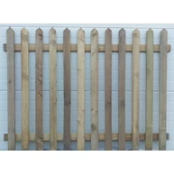 Fa kerítéselem fenyő szerelt 1180x1600 mm 1. oszt.  1,88 m2 kerítéstábla ZA HU++