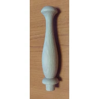 Fogas akasztó bükkfa esztergált 120  mm X jel HEF HU+