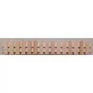 Fa kerítéselem fenyő szerelt  300x1800 mm natur 0,54 m2 kerítéstábla