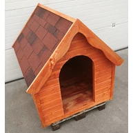 Kutyaház fenyő  600x700x820 mm  (zsindelyes M) DA2 HU++
