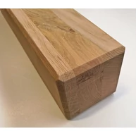 Asztalláb négyszög tölgyfa 90x90x450 mm 45 fokban letört éllel dohányzó asztalláb MF HU++