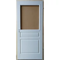 Beltéri ajtó betétmintás M3   90x210 cm FÜ jobb gerébtokkal FEHÉR üvegszorító kerettel MAS