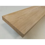 Küszöb tölgy  650x120 mm 20 mm vastag küszöbsín horony marással fa küszöb