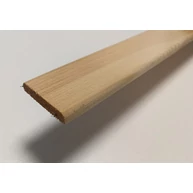 Gyalult négyszögléc borovi fenyő  6x22x2400 mm íves sarok HOE