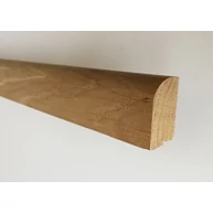 Szegélyléc tölgyfa D 15x40x1200 mm parketta szegőléc HU++