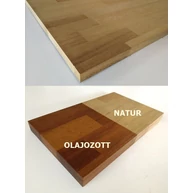 Konyhai munkalap táblásított Iroko HT 32 mm 2500x650 mm  A  min 1,62 m2/tábla TRO ZA+