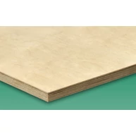 Rétegelt lemez nyírfa BB/WG 40x1250x2500 mm 3,125 m2 / tábla  vízálló ragasztású kb. 90 kg PNF