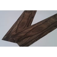 Furnérlemez ziricote fa 0,6 mm  170x880  mm 2 lap / 0,3 m2/ csomag ziricota  PSP  2