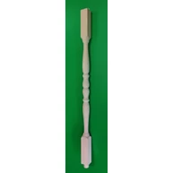 Lépcsőkorlát oszlop bükkfa gőzölt A közbenső 45x45x920 mm MF HU++