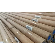 Lépcsőkorlát kapaszkodó rúdfa tölgy átm. 40x1500-1700 mm 2. oszt. (kék) PO HU++