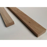 Gyalult négyszőgléc tölgyfa 15x35x2000-2400 mm HT MP HU++