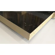 Konyhai munkalap laminált 2300x240x38 mm fekete androméda VÁGOTT ÉLŰ 180.sz LZ