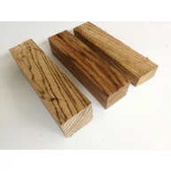 Zebráno fa fűrészáru hobbi fa 4. sz 50-70x50x200 mm 40-65 dkg/db zebrafa
