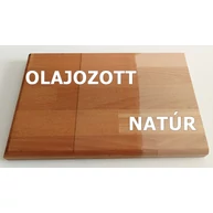 Asztallap táblásított bükkfa gőzölt HT 32 mm  800x690 mm  A min. 0,55 m2  kb. 12 kg IG HU++