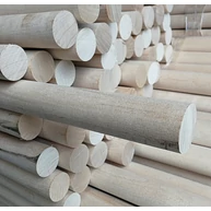 Lépcsőkorlát kapaszkodó rúdfa nyírfa átm. 40x2300 mm korlát farúd HU+  ALP42