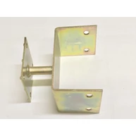 Oszloptartó talp lecsavarozható 150x100 mm Y horganyzott MMF HU++