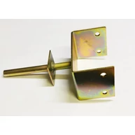 Oszloptartó talp betonozható 150x100 mm Y horganyzott MMF HU++