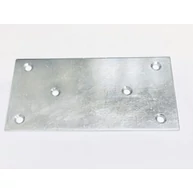 Perforált acél lemez lap 140x70x2 mm horganyzott MMF