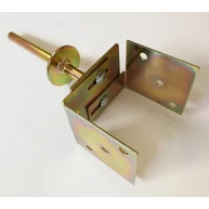 Oszloptartó talp betonozható  80-130x75 mm Y állítható horganyzott MMF HU+