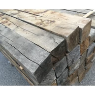 Tölgyfa gerenda 120x120x1400-1500 mm  kb. 16 kg HU++