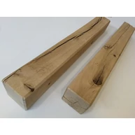 Asztalláb négyszög tölgyfa 95x95x750 mm  rusztikus antik HU++