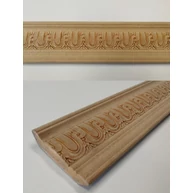 Fa díszléc faragott léc  MDF 15x75x2450 mm   MDF/CR7 HOE