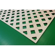 Díszítő falap nyárfa rétegelt lemez QB 570x1260 mm 0,718 m2/tábla perfet dekor apácarács RZ HU++