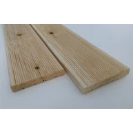 Teraszburkolat borovi fenyő 22x146x4000 mm AB min. 0,584 m2/szál  bordázott ALP HU+