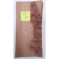 Furnérlemez szilfa gyökér 0,6 mm 200x430 mm 0,086 m2/ 1 lap / csomag  7/1 mintázat ZSCSIKFEK