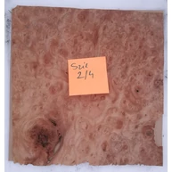 Furnérlemez szilfa gyökér 0,6 mm 290x295 mm 0,084 m2/ 1 lap / csomag  2/4 mintázat ZSCSIKFEK