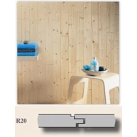 Lambéria lucfenyő 15x131/145x4150 mm fűrészelt natur R20FŰRNAT 3. sz 5 db / 2,7 m2 / csomag