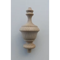 Esztergált dísz cseresznye átm. 40x80 mm 5. sz faóra dísz HEF
